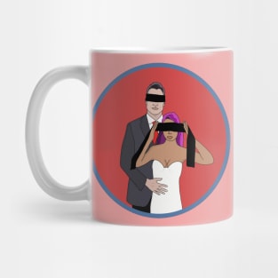Wedding Engagement Love Funny Cartoon Married Mug